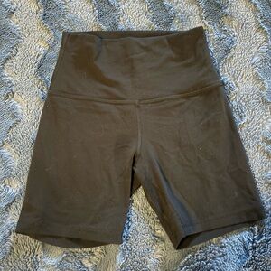 Black Lululemon Align Biker Shorts